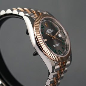 DATEJUST 41MM TWOTONE ROSEGOLD WIMBLEDON (2019)