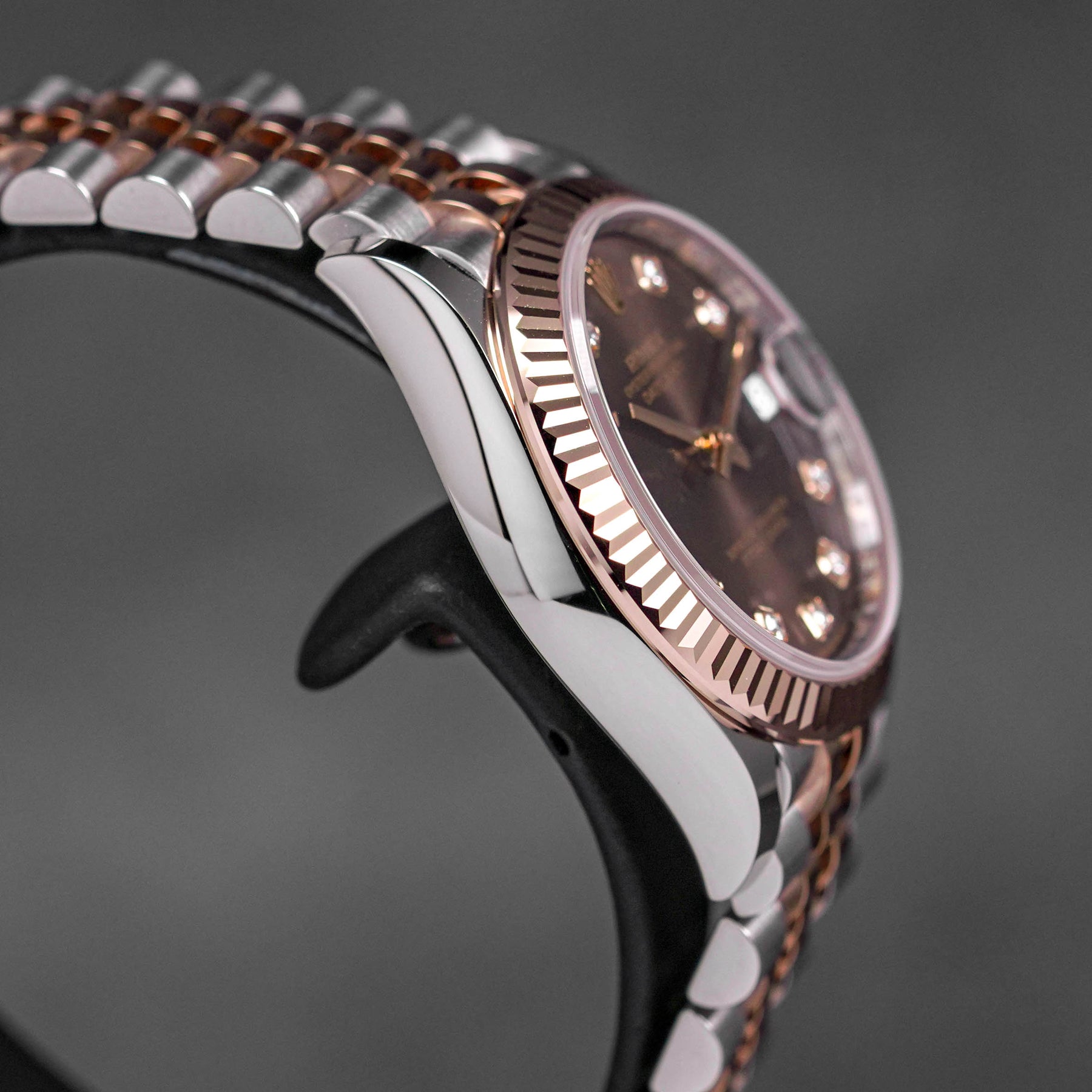 Datejust 28 Rosegold Choco