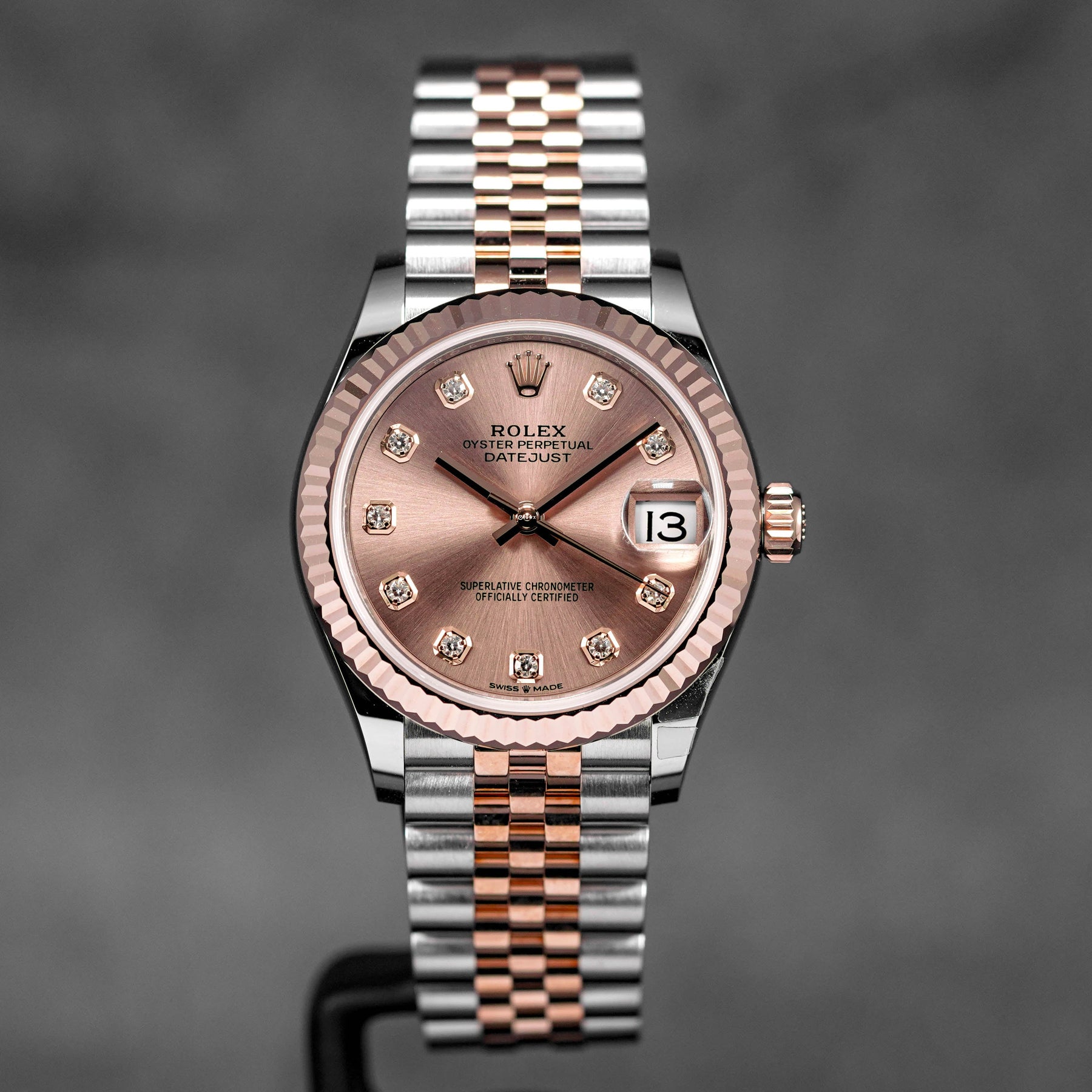 Datejust 31 Salmon Diamond Indonesia