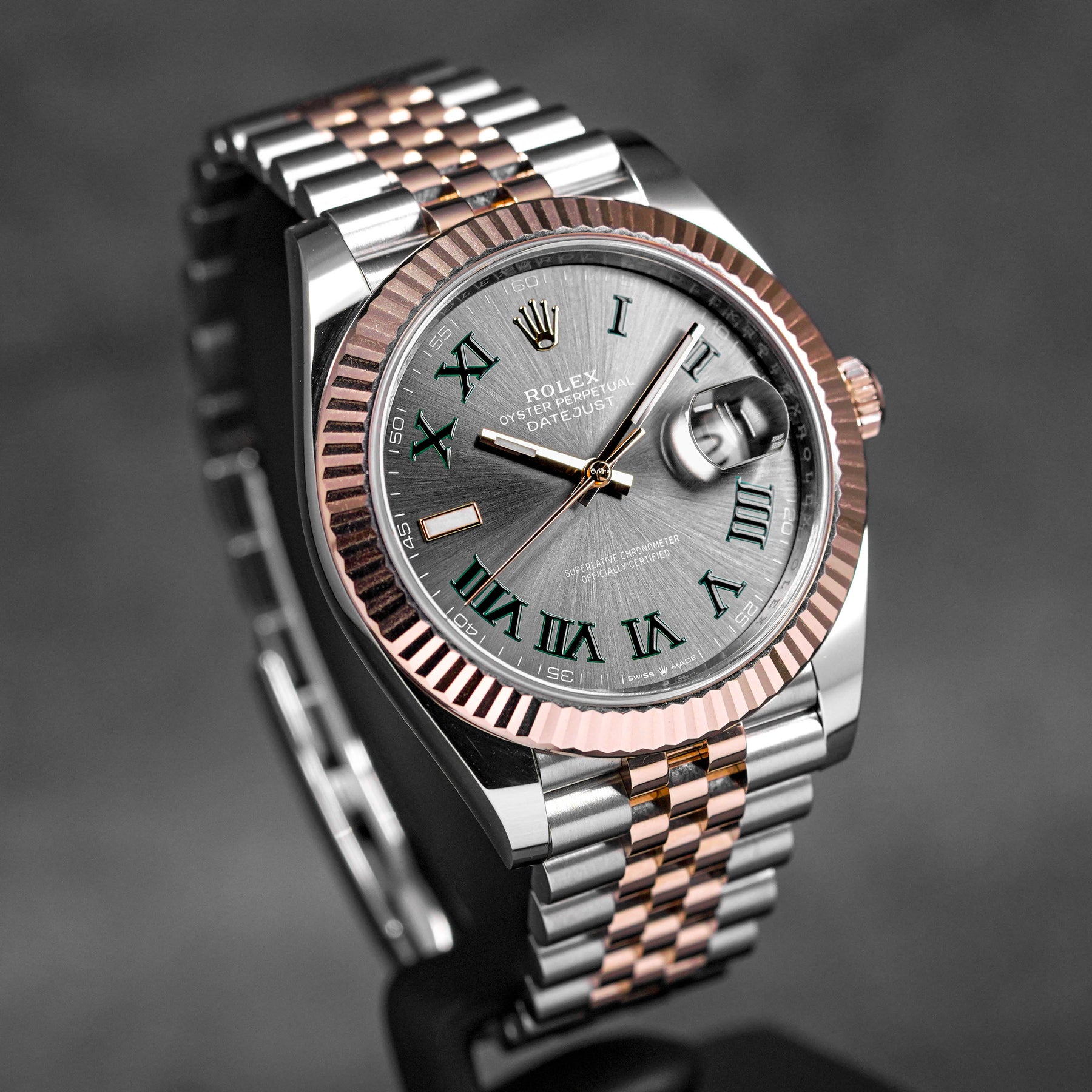 Datejust 41mm Twotone Wimbledon Indonesia