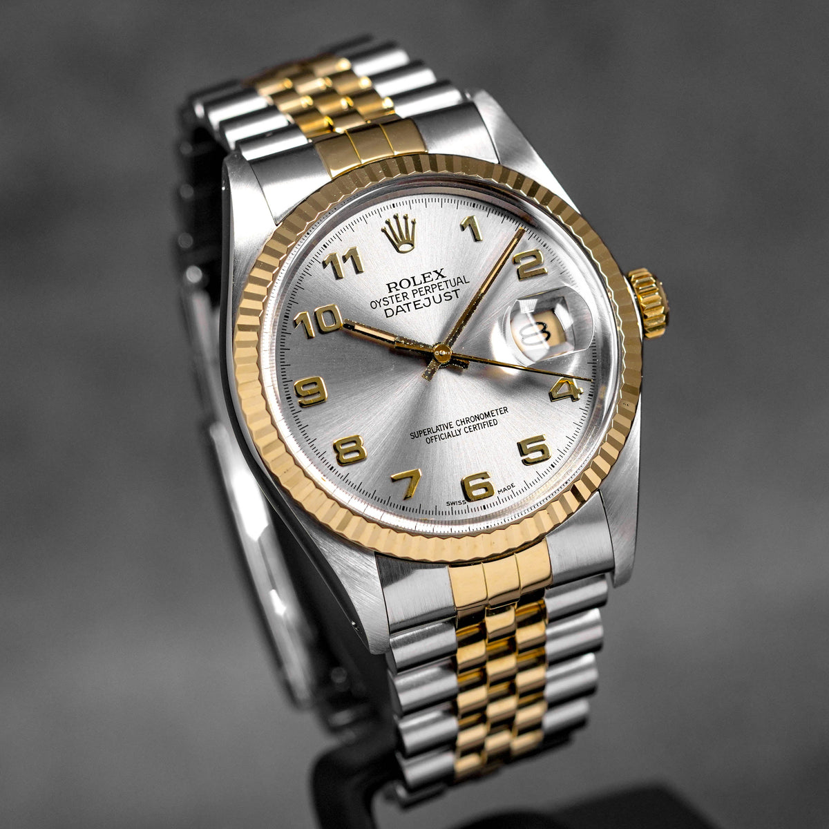 Datejust Arabic Silver Indonesia