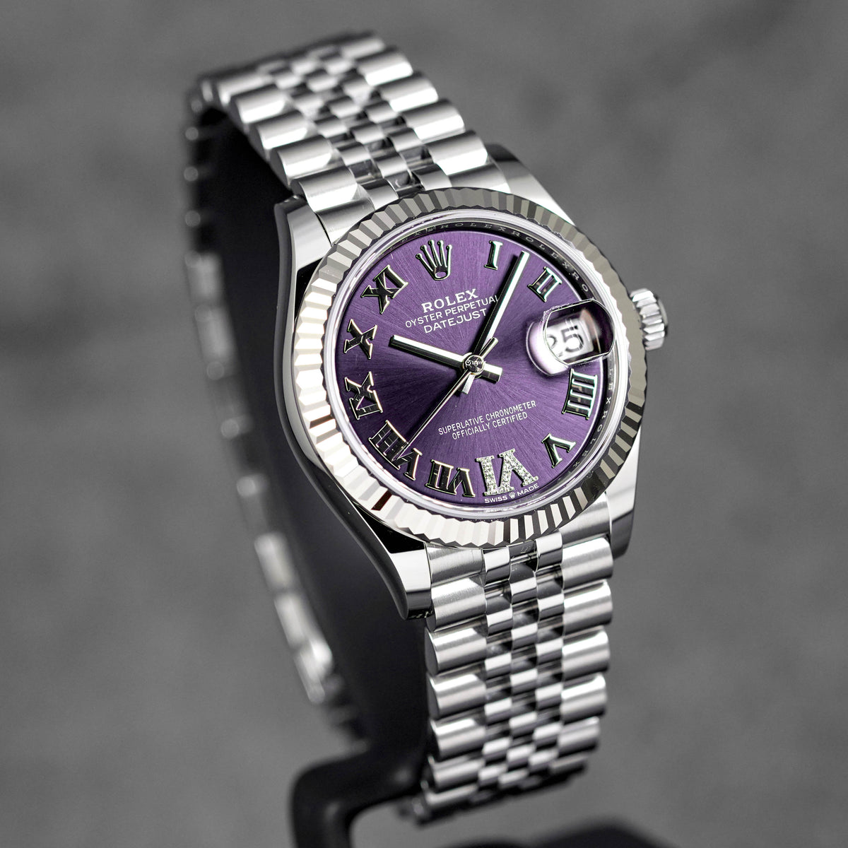 Harga Rolex Datejust Aubergine Roman Indonesia