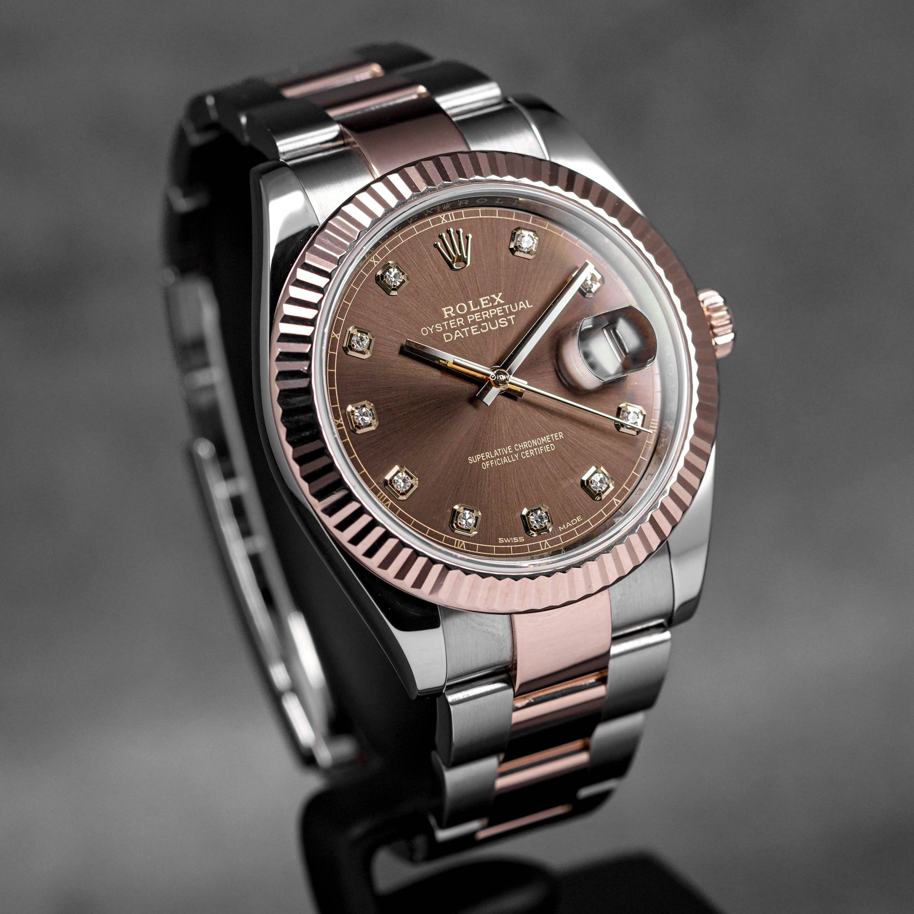 Datejust Rosegold Choco Indonesia