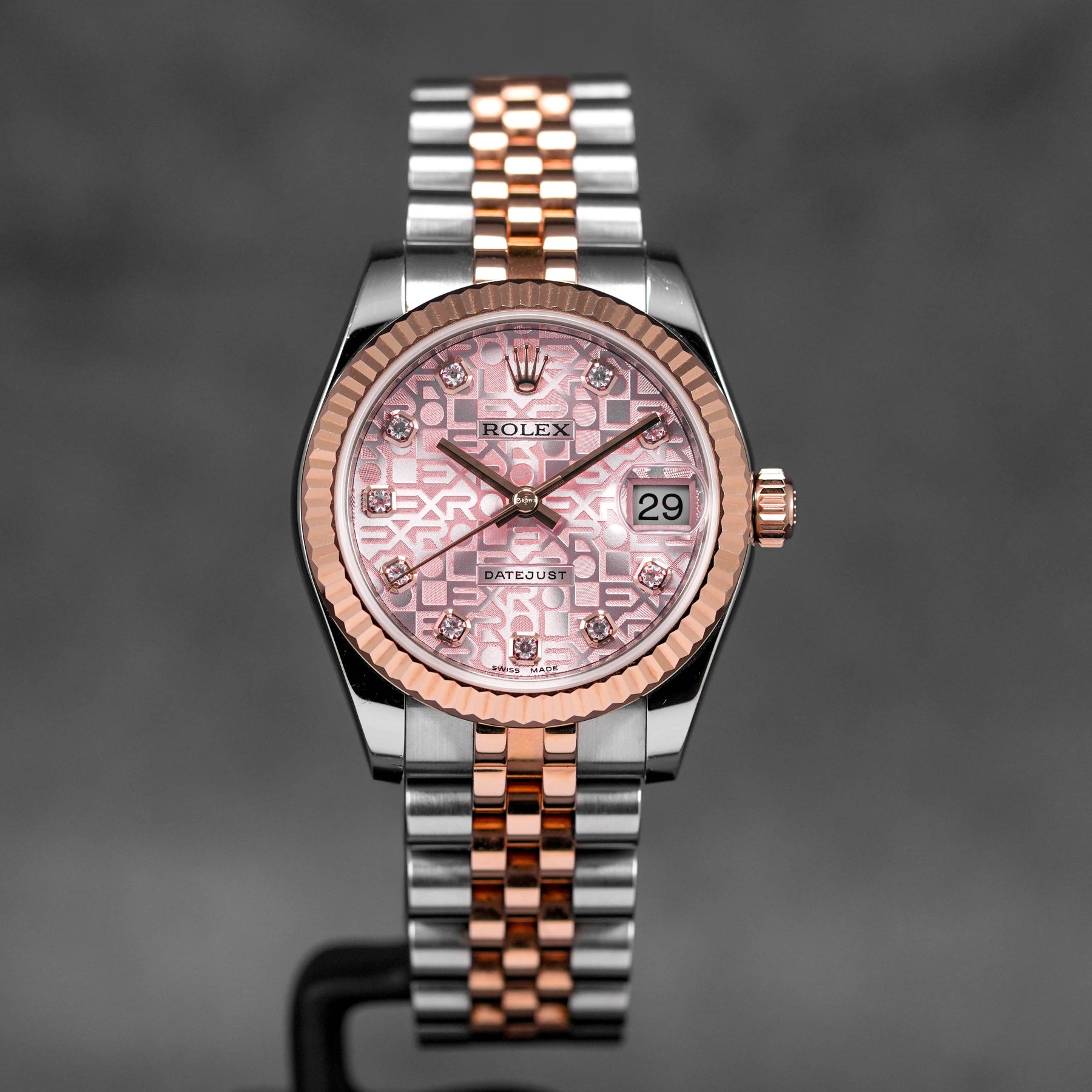 Datejust Rosegold Pink Indonesia