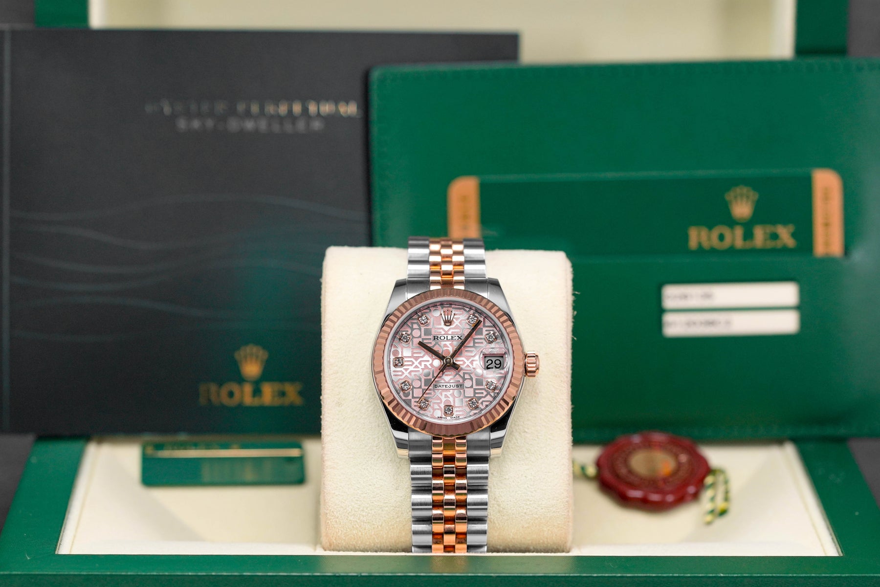 Datejust Rosegold Pink Indonesia