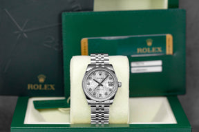 Datejust Silver Diamond Indonesia