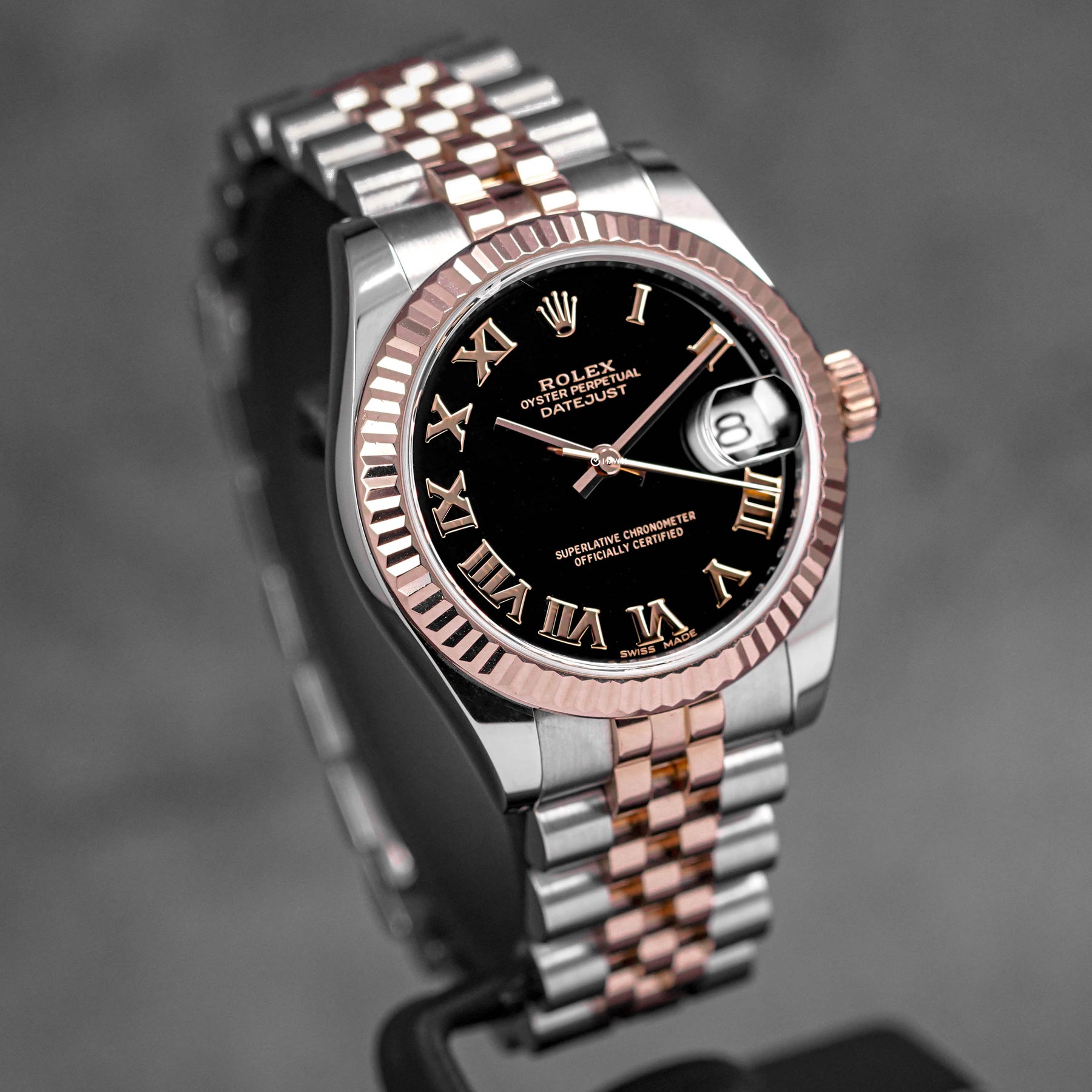 Datejust 31 Black Roman