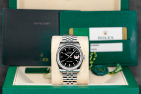 Datejust 36 Black Roullete Date Wheel