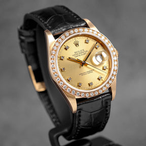 Datejust 36 Yellowgold Champagne