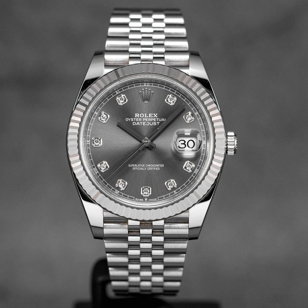 Datejust 41 Rhodium Diamond Indonesia