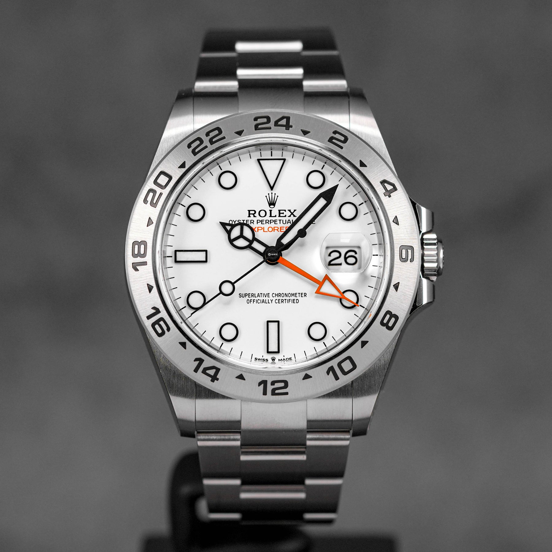 EXPLORER-II 42MM WHITE DIAL (2024)