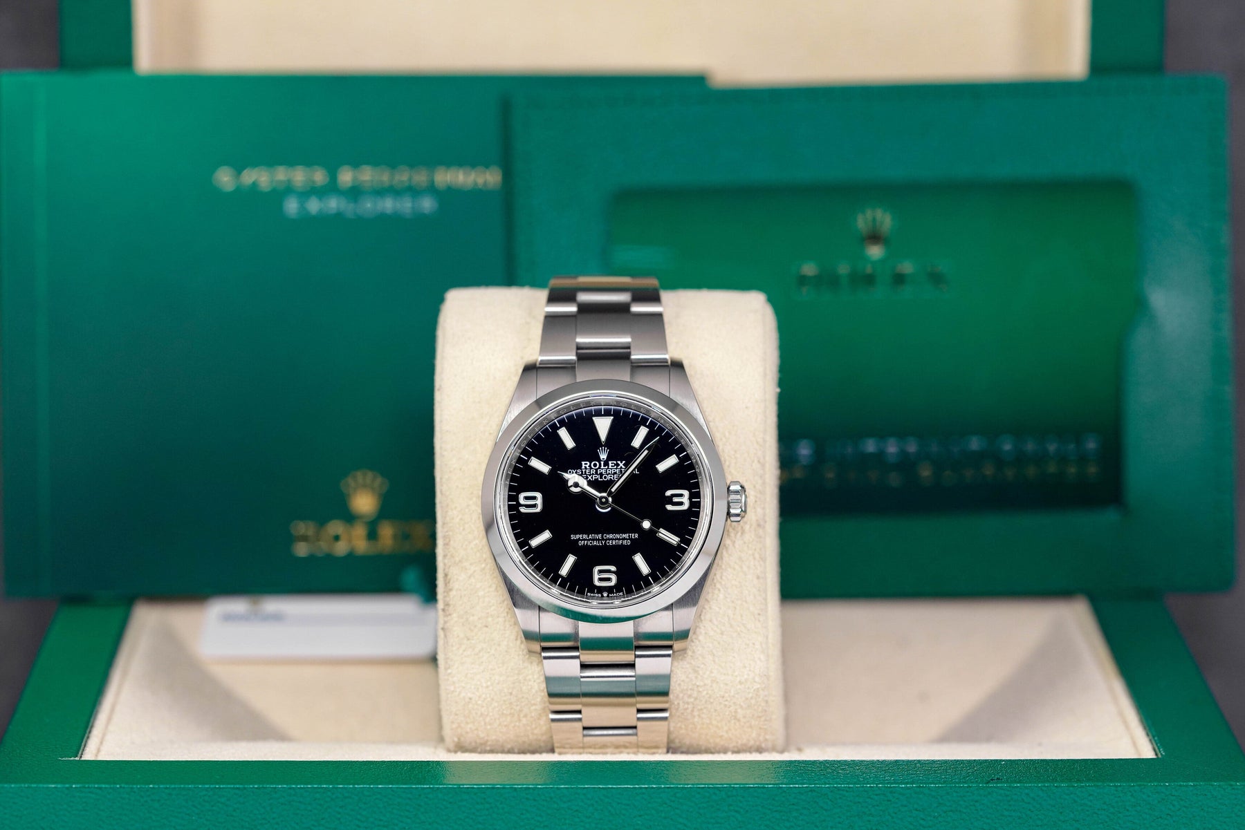 EXPLORER-I 36MM BLACK DIAL (2022)