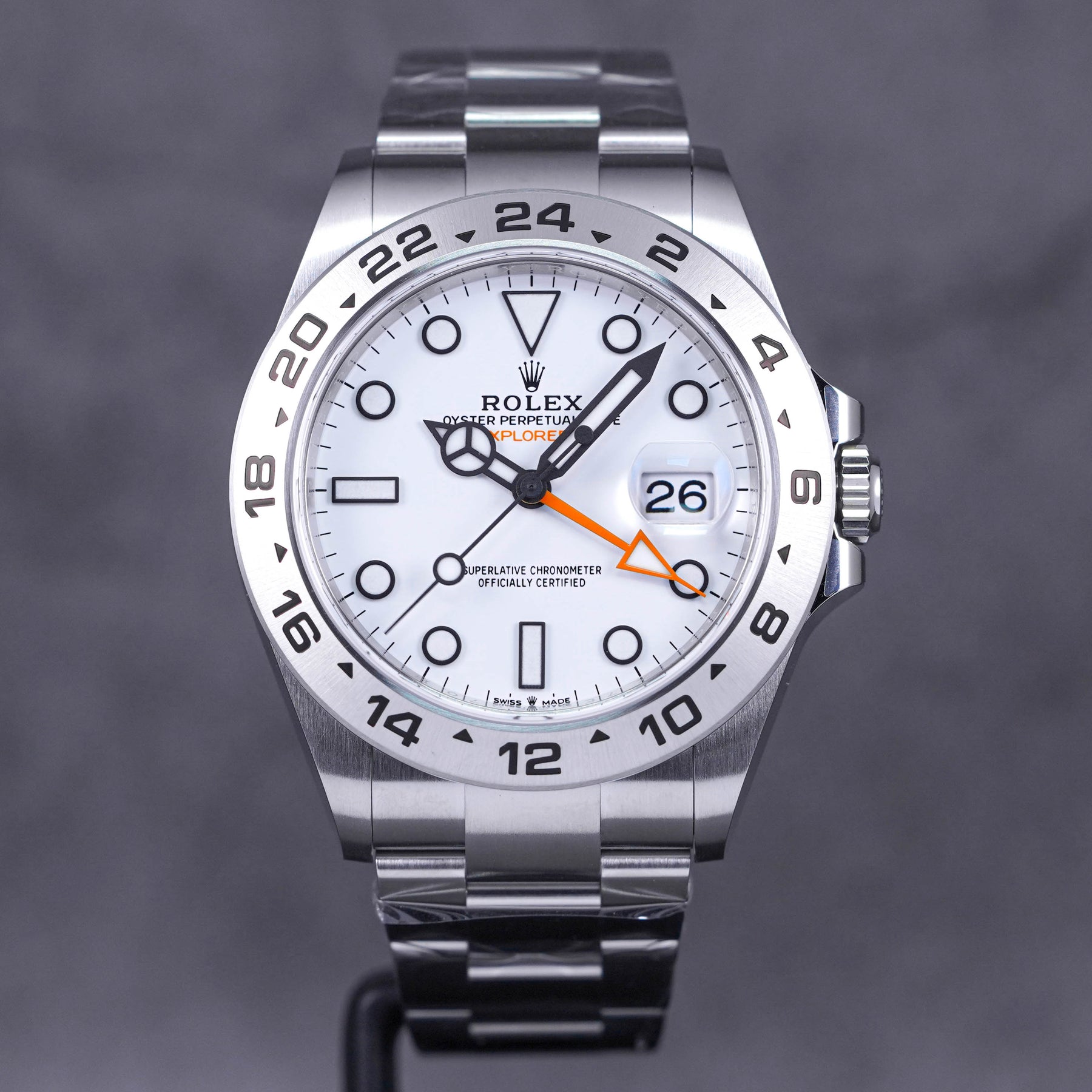 EXPLORER-II WHITE DIAL (2022)