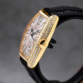 MASTER OF COMPLICATIONS CURVEX RELIEF YELLOWGOLD DIAMOND SILVER DIAL (2011)