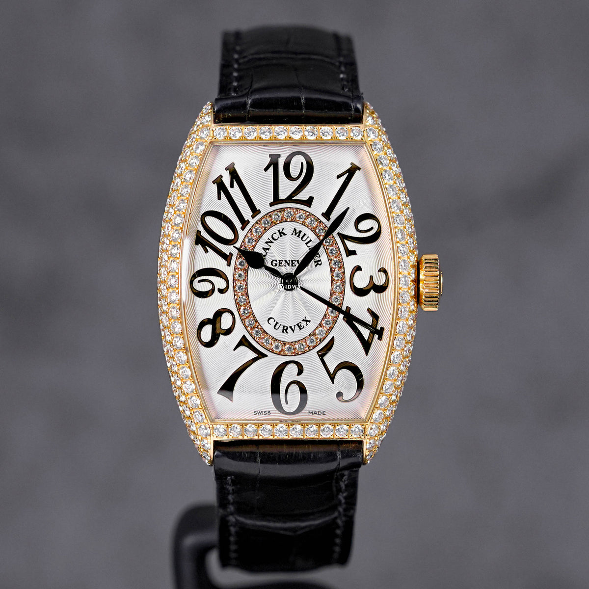 MASTER OF COMPLICATIONS CURVEX RELIEF YELLOWGOLD DIAMOND SILVER DIAL (2011)