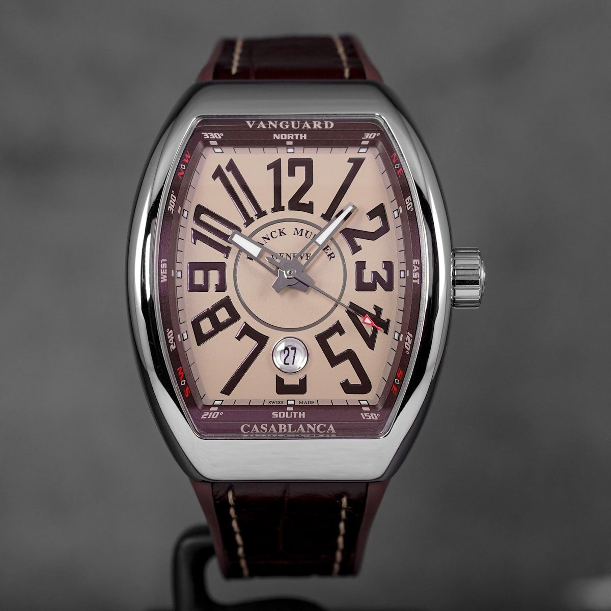 VANGUARD V43 CASABLANCA KHAKI BROWN DIAL (2022)