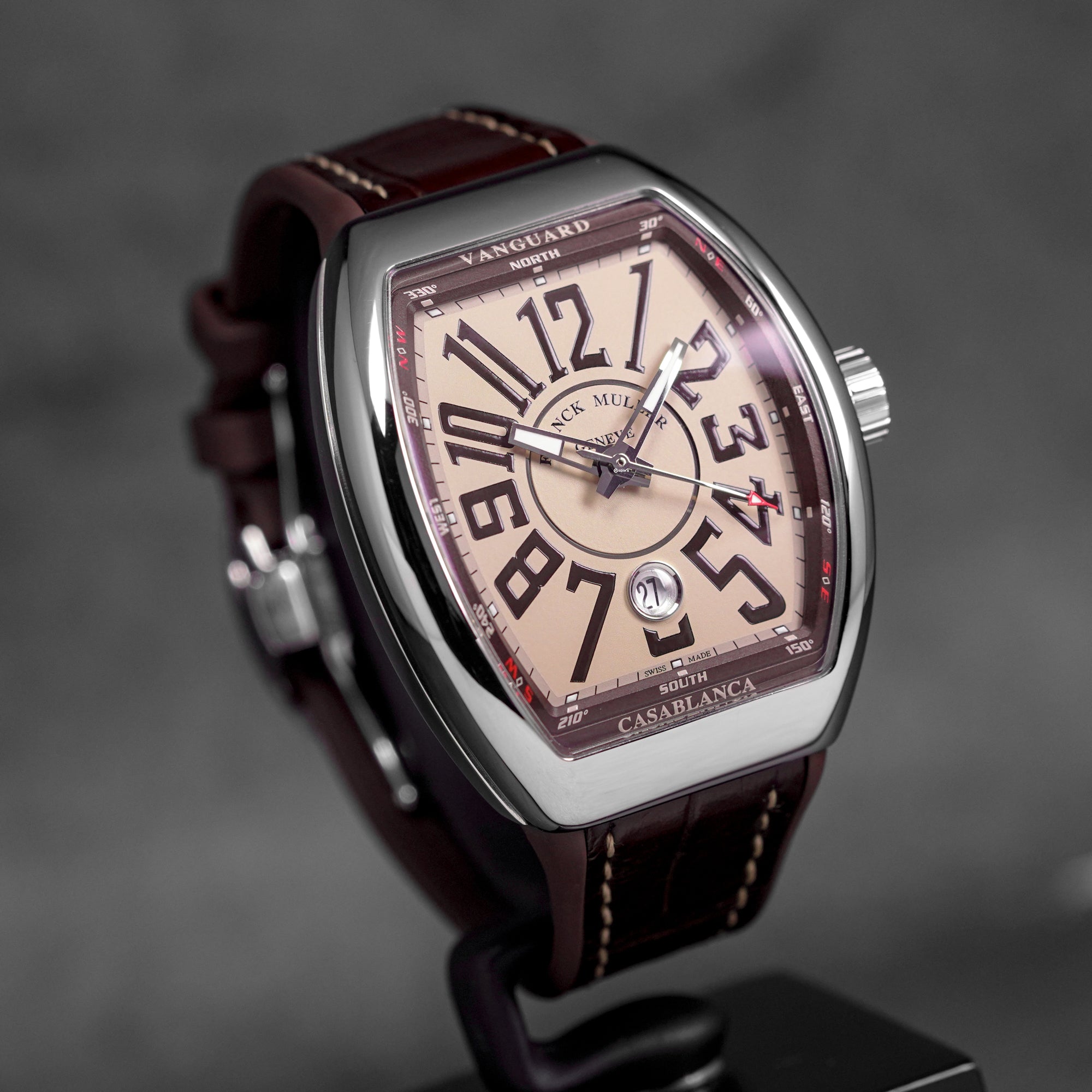 VANGUARD V43 CASABLANCA KHAKI BROWN DIAL (2022)