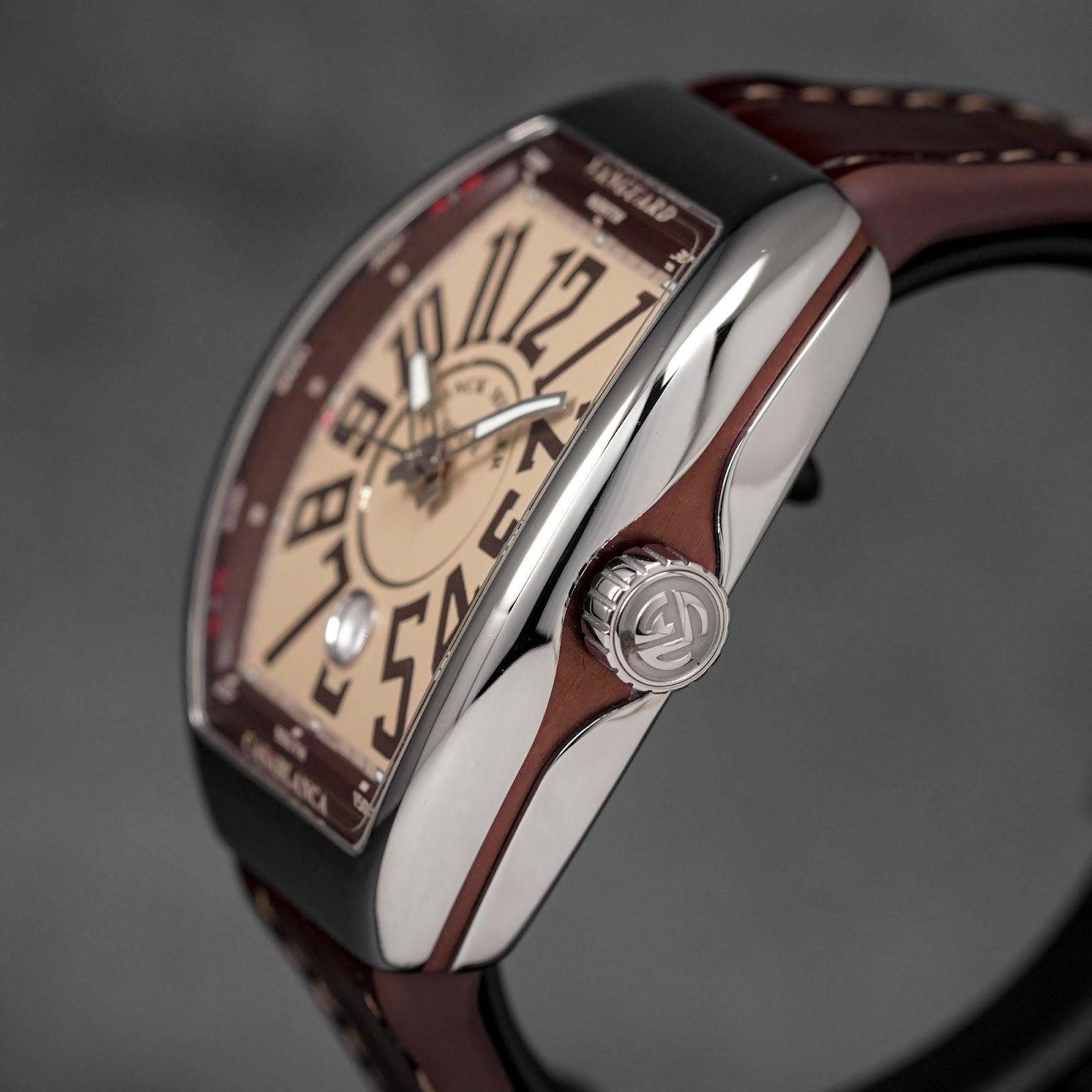 VANGUARD V43 CASABLANCA KHAKI BROWN DIAL (2022)