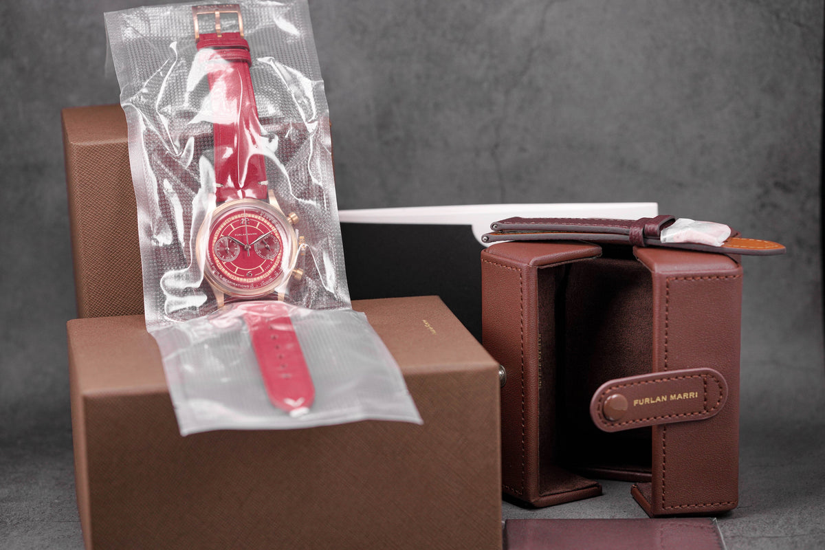 CHRONOGRAPH 38MM 'BRONZO ROSSO' BURGUNDY DIAL LIMITED EDITION (2023)