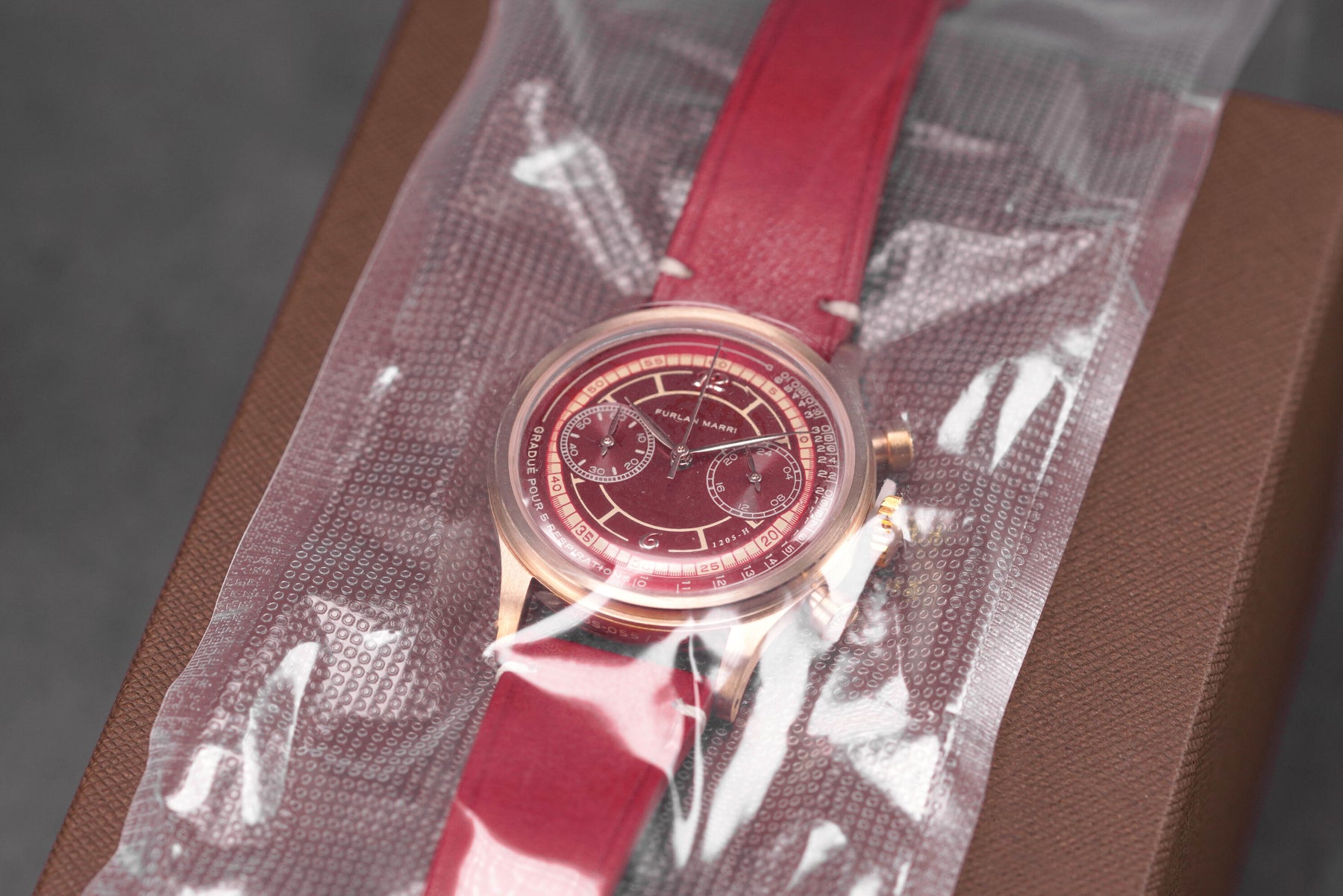 CHRONOGRAPH 38MM 'BRONZO ROSSO' BURGUNDY DIAL LIMITED EDITION (2023)