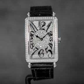 Harga Franck Muller Long Island Diamond Black