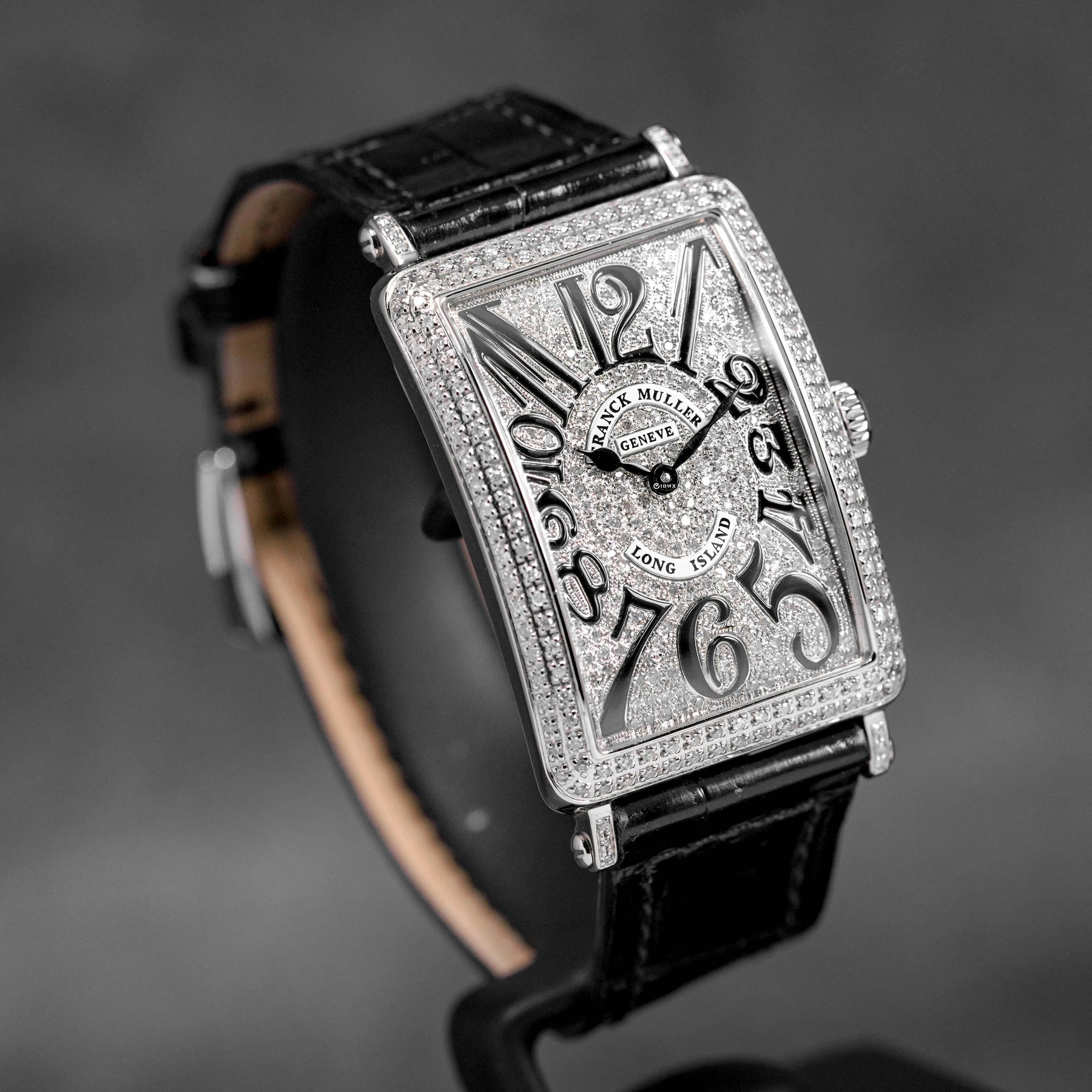 Harga Franck Muller Long Island Diamond Black