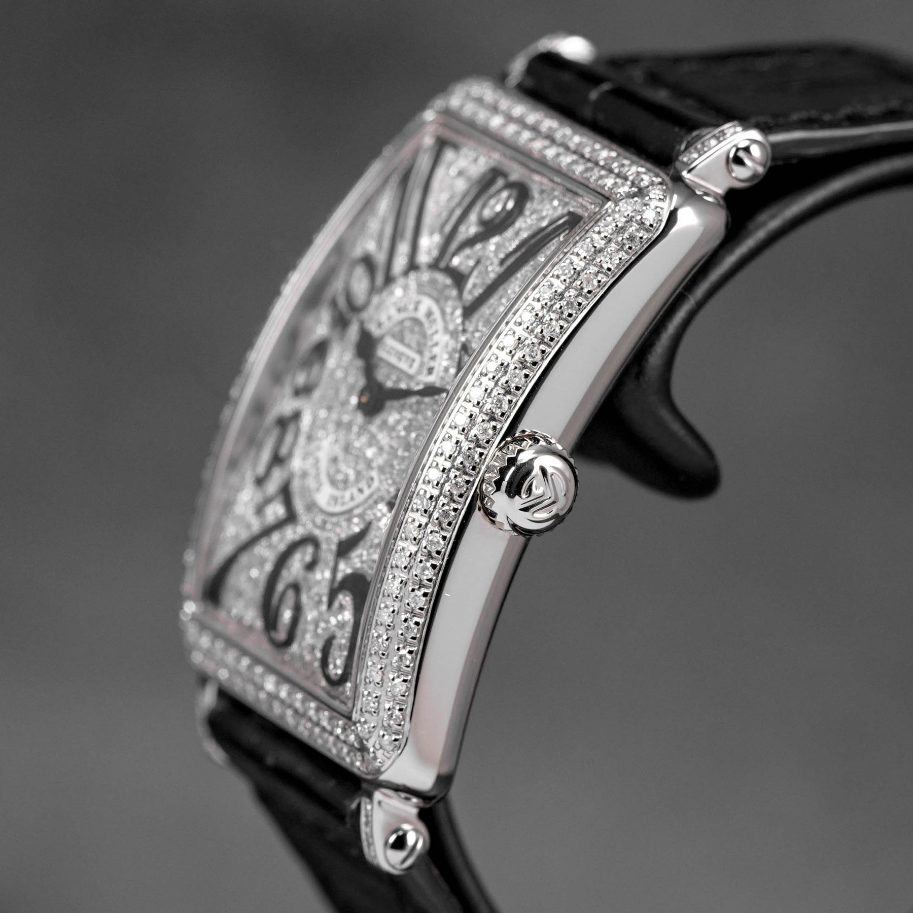Harga Franck Muller Long Island Diamond Black