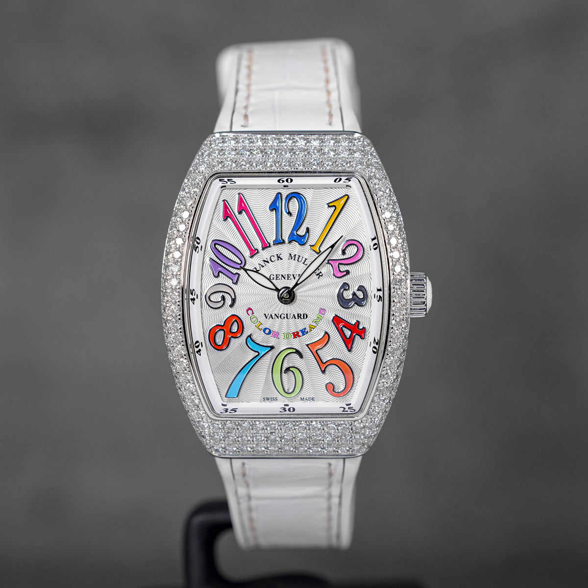 Harga Franck Muller V32 White Color of Dream Diamond