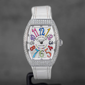 Harga Franck Muller V32 White Color of Dream Diamond