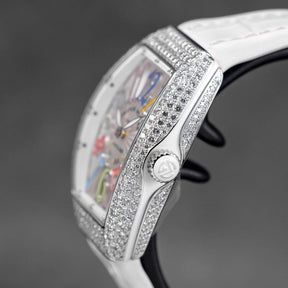 Harga Franck Muller V32 White Color of Dream Diamond
