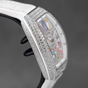Harga Franck Muller V32 White Color of Dream Diamond