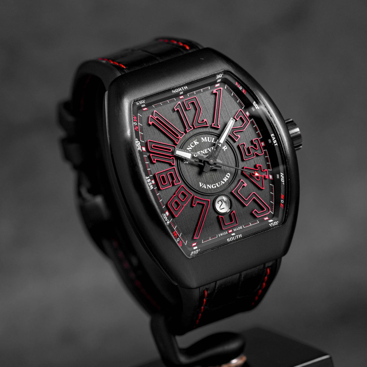 VANGUARD V45 TITANIUM PVD BLACK RED (2016)
