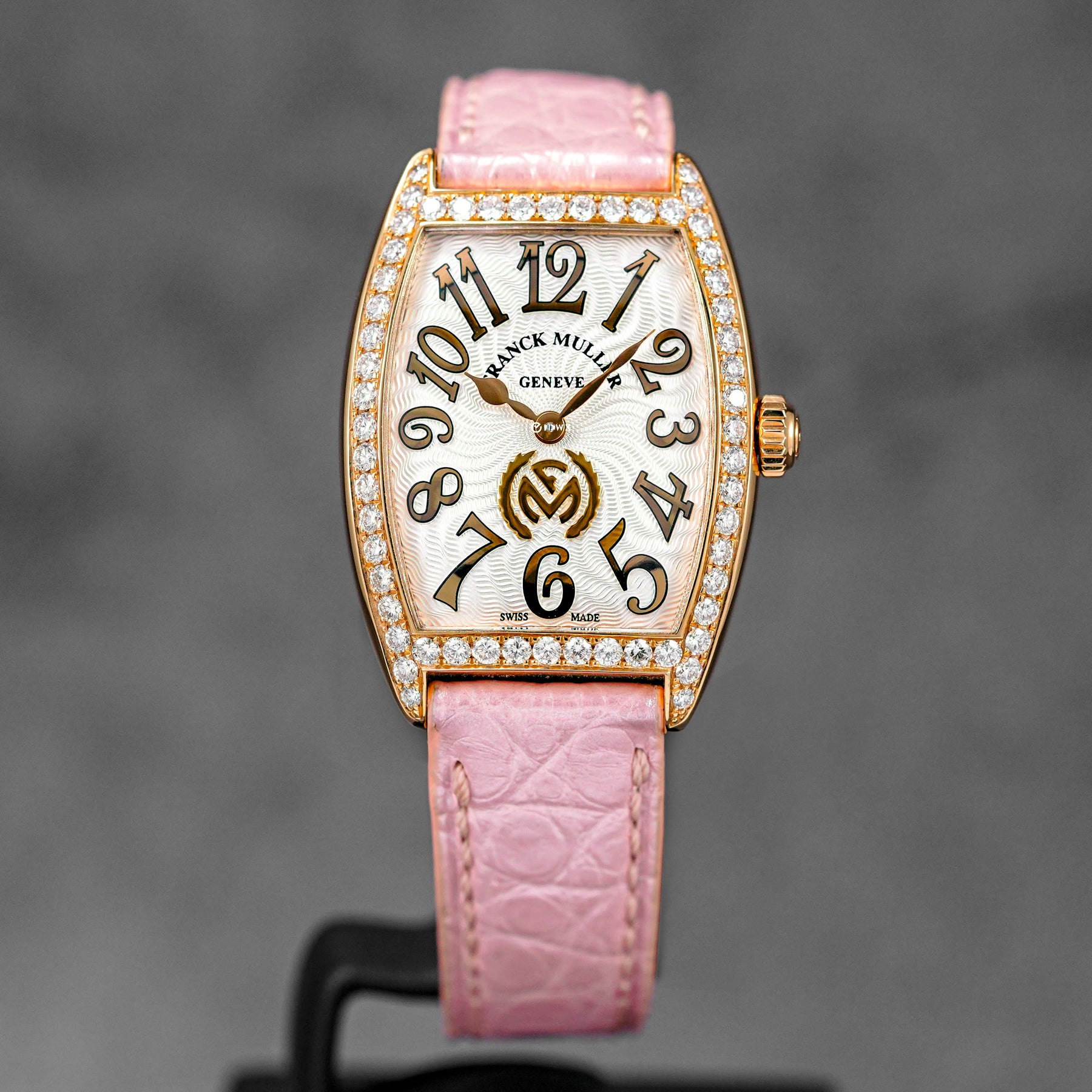 FRANCK MULLER MASTER OF COMPLICATIONS CURVEX RELIEF ROSEGOLD