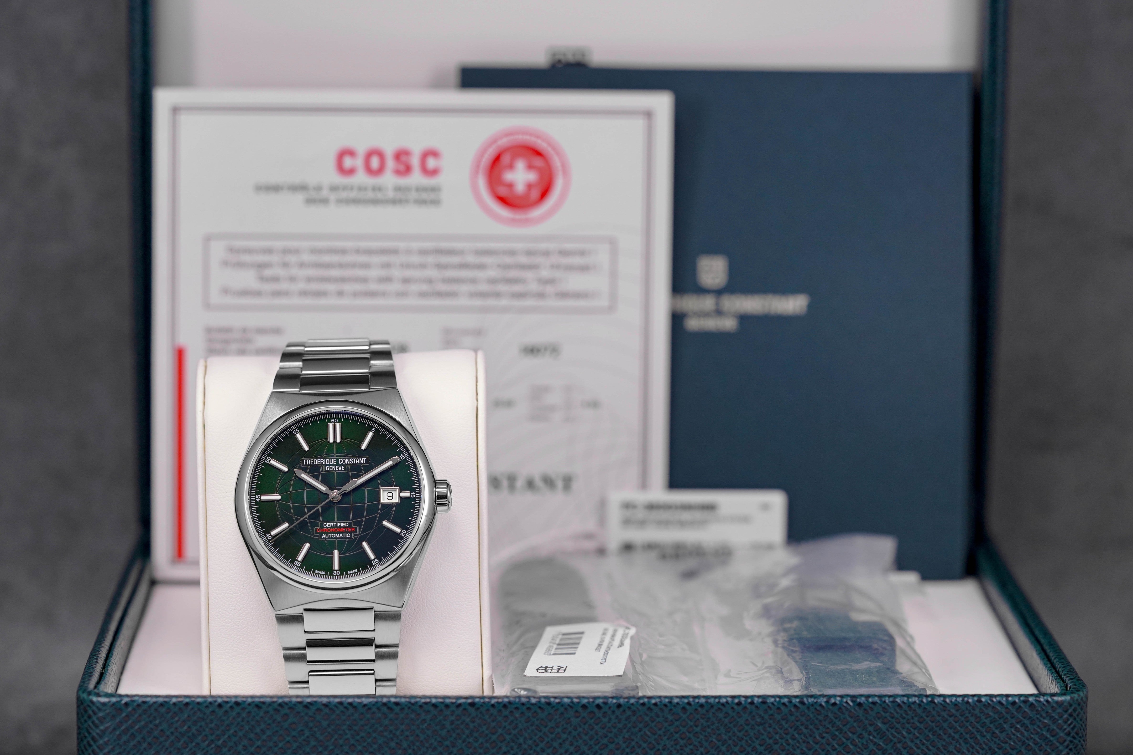 HIGHLIFE 39MM COSC GREEN DIAL