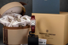 CLASSICS CAREE ROSEGOLD-PLATED STEEL WHITE DIAL LEATHER STRAP (2025)