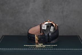 CLASSICS BUSINESS TIMER MOONPHASE ROSEGOLD-PLATED STEEL BLUE DIAL (2025)