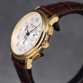 CLASSICS QUARTZ CHRONOGRAPH YELLOWGOLD-PLATED STEEL SILVER DIAL (2025)