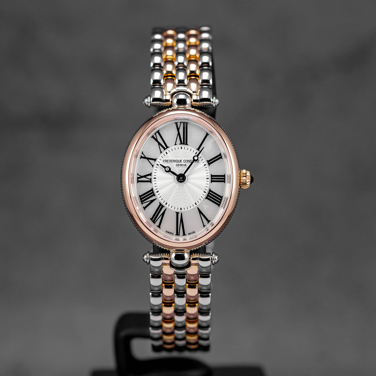 CLASSICS ART DECO OVAL TWOTONE ROSEGOLD-PLATED STEEL MOP DIAL (2025)