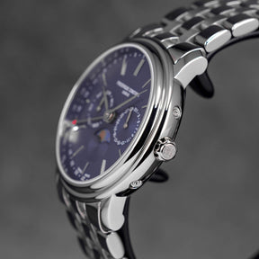 CLASSICS BUSINESS TIMER MOONPHASE BLUE DIAL (2025)