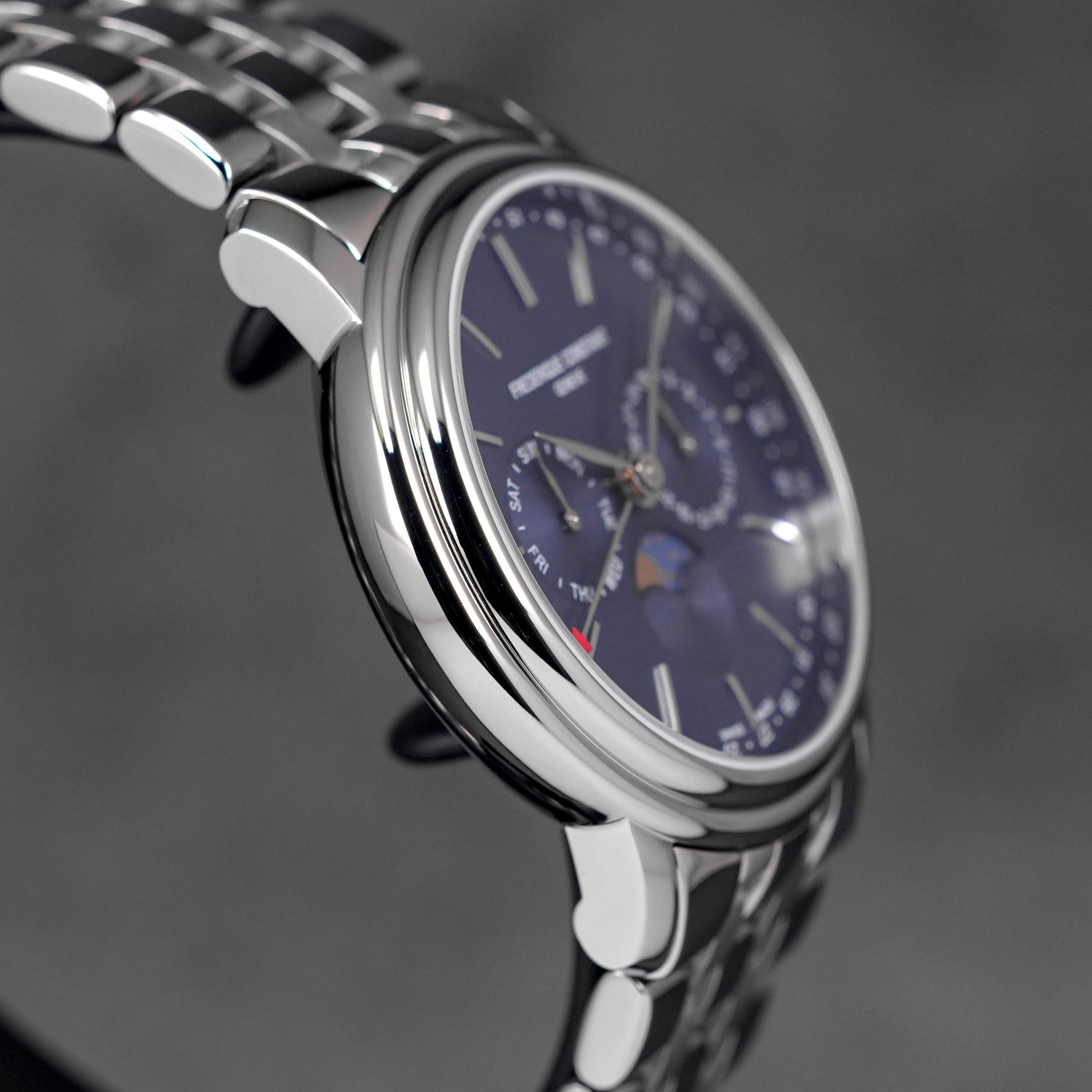 CLASSICS BUSINESS TIMER MOONPHASE BLUE DIAL