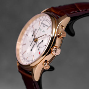 CLASSICS QUARTZ CHRONOGRAPH TRIPLE CALENDAR ROSEGOLD-PLATED STEEL SILVER DIAL (2025)