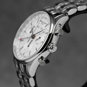 CLASSICS QUARTZ CHRONOGRAPH TRIPLE CALENDAR STEEL SILVER DIAL (2025)