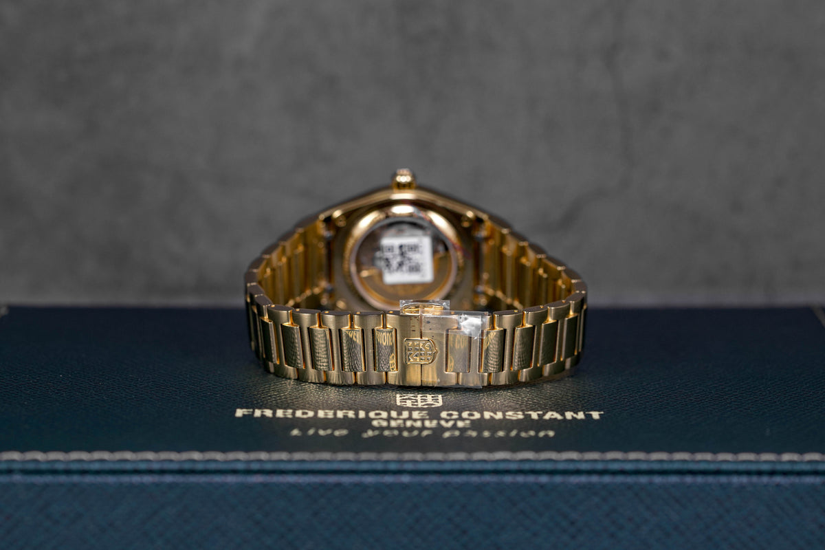 HIGHLIFE YELLOWGOLD-PLATED STEEL SILVER DIAL