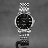 SLIMLINE MOONPHASE BLACK MOP DIAMOND DIAL (2025)
