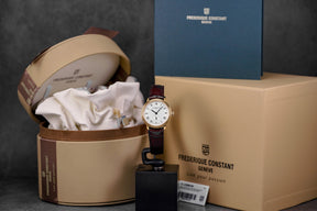 SLIMLINE SMALL SECONDS YELLOWGOLD-PLATED STEEL SILVER ROMAN DIAL (2025)