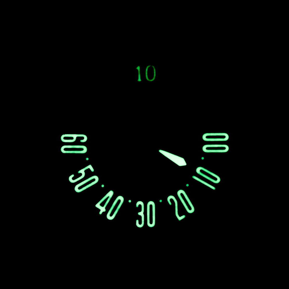 RETRO SPORT JUMPING HOUR BLACK DIAL (WATCH ONLY)