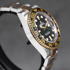 GMT MASTER-II TWOTONE YELLOWGOLD BLACK DIAL (2016)