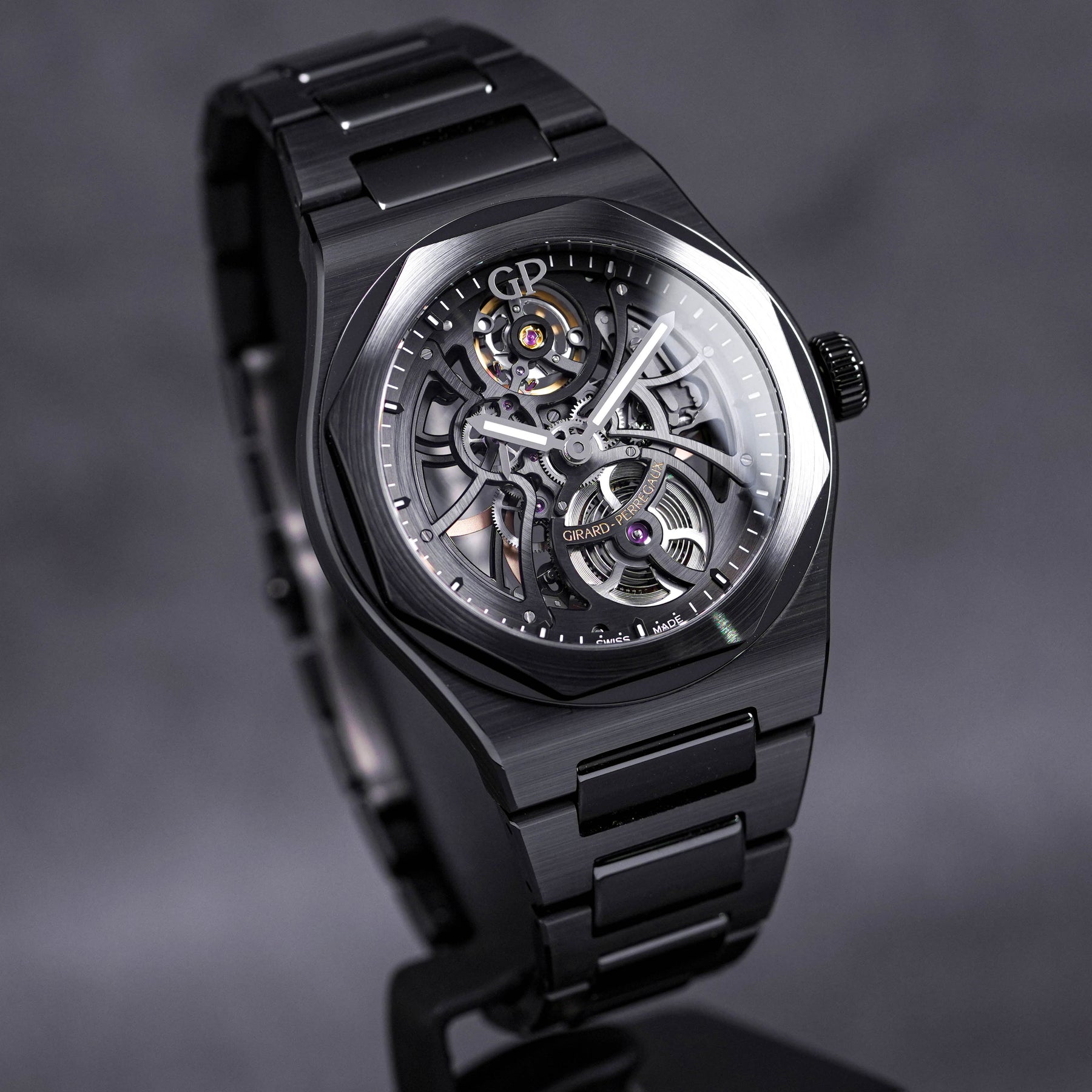 Harga Girard Perregaux Laureato Skeleton Ceramic