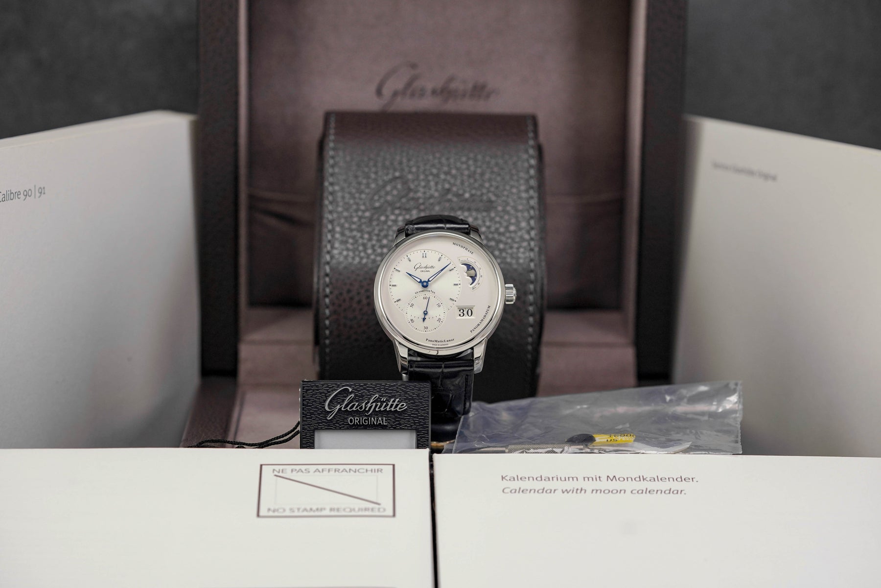 Harga Glashutte Original Panomaticlunar