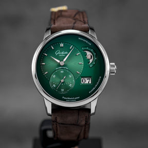 Harga Glashutte Panomaticluner Green
